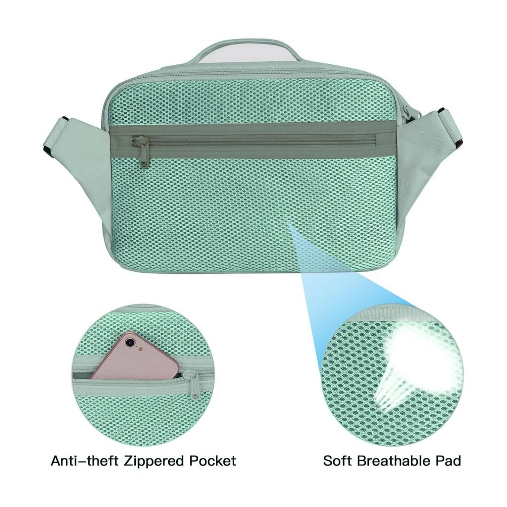 MOSISO Camera Bag for Cameras Compatible with Protective Messenger Bag Compact Crossbody Padded Shoulder Bag with Rain Cover DSLR/SLR/Mirrorless