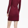 Michael Kors SS22 Allover Pattern High Neck Knit Long Sleeve Dress Women dresses MF180NV2RW649