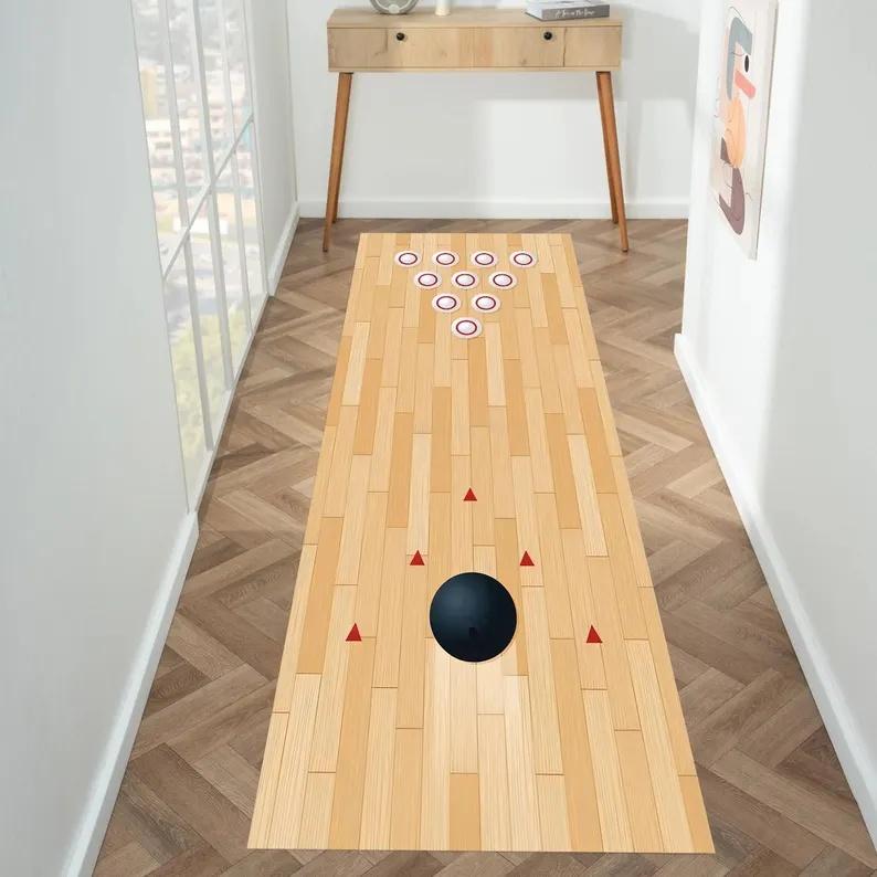 

Килимок для боулінгу Гра в боулінг Декор для боулінгу Килимок «Страйк» Килимок для гри в боулінг Килимок-доріжка Килимок, що миється Килимок проти ковзання 40X120CM