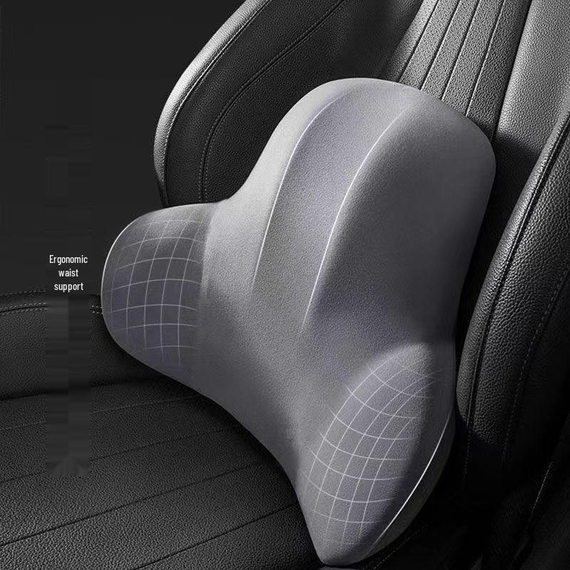Luxury Car Memory Foam Neck and Back Pillow Set