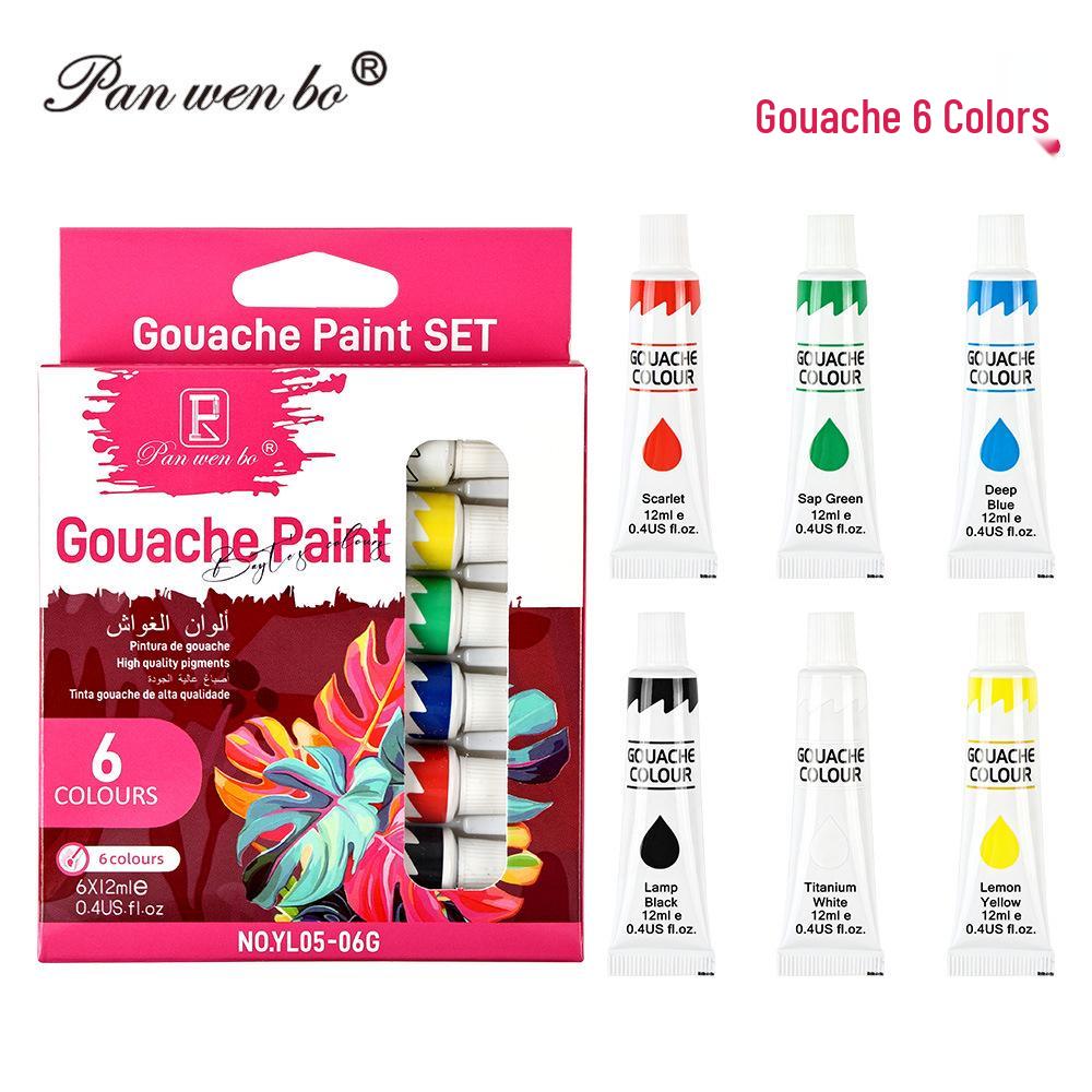 25ml Acrylic Paint Set for Textiles, Glass, and Watercolor Art Projects