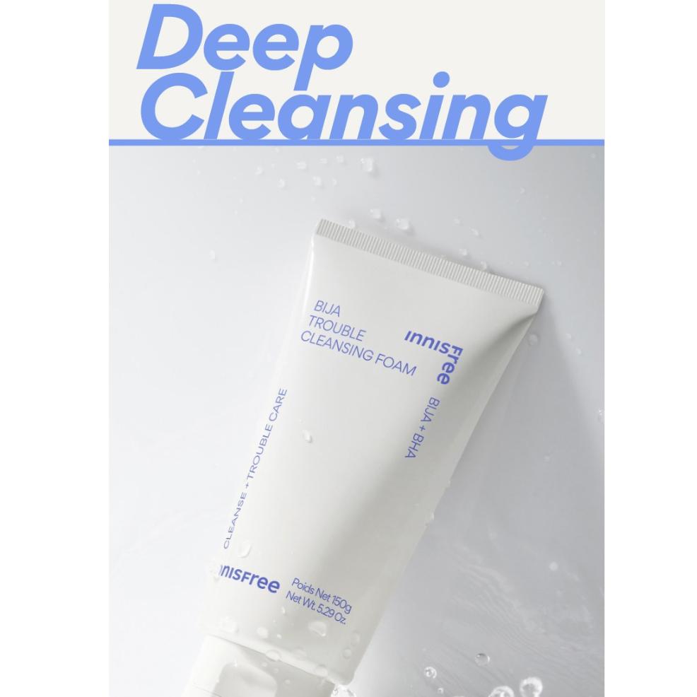 Innisfree Bija BHA Spumă de Curățare pentru Probleme 150g