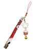 Janpanese Smart Phone Strap Lanyard Flower Cat Bell Strap Phone Charm