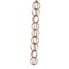 1pcs Functional And Decorative Rain Chains For Outdoor Use Easy 1M Metal Rainwater Drainage Chain Outdoor Decoration