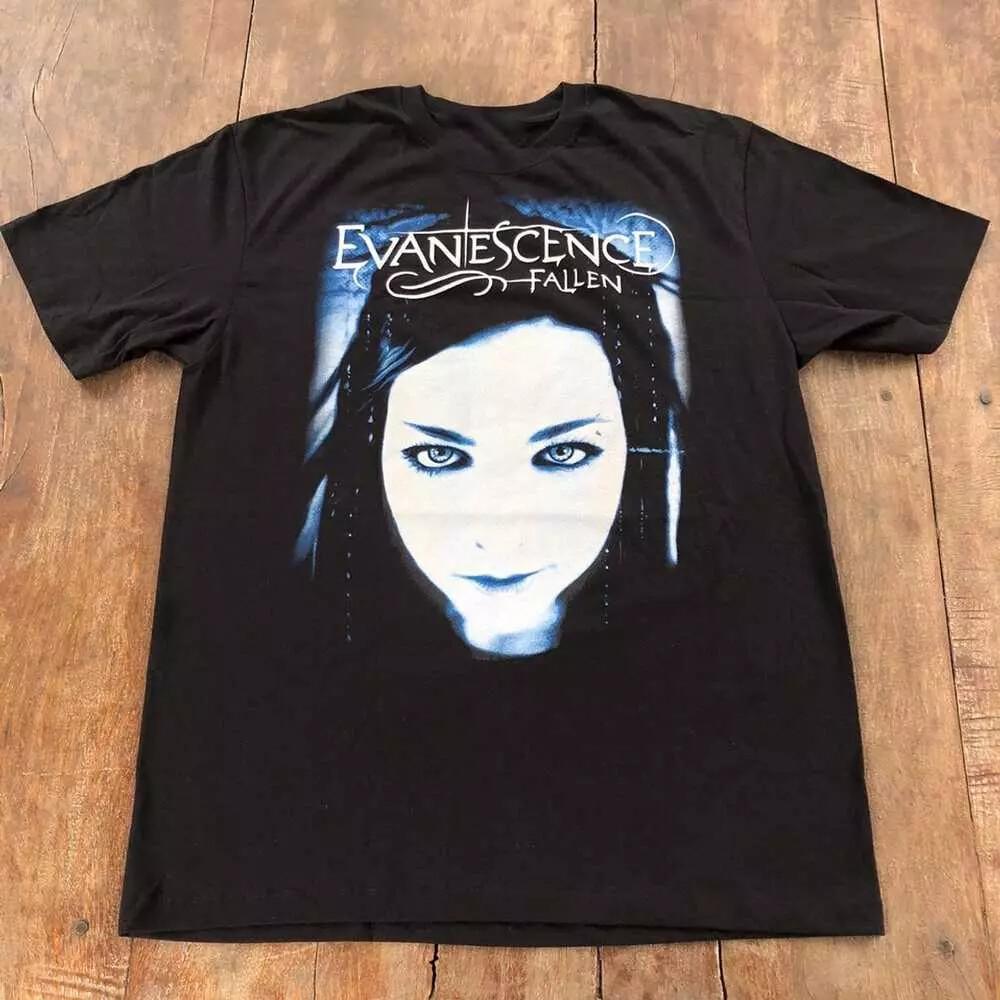 Collection Evanescence Fallen Band Gift For Fan Black S2345XL T-shirt L