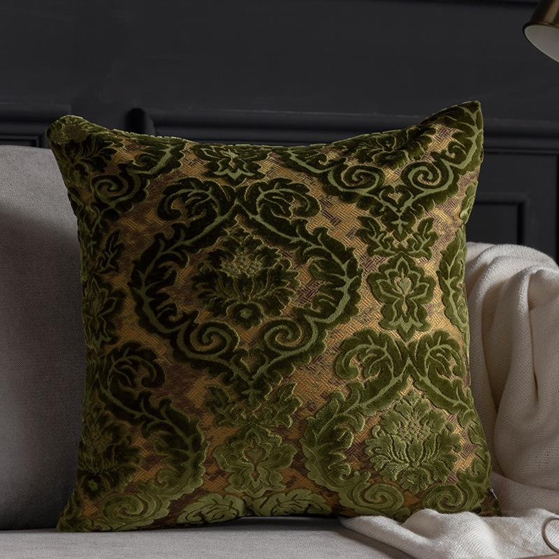 45x45/50x50cm Europäische Samt-Kissenhülle Luxuriöse Jacquard-Kissenhülle 2026 Neu Weiches Dekokissen für Sofa Wohnzimmer