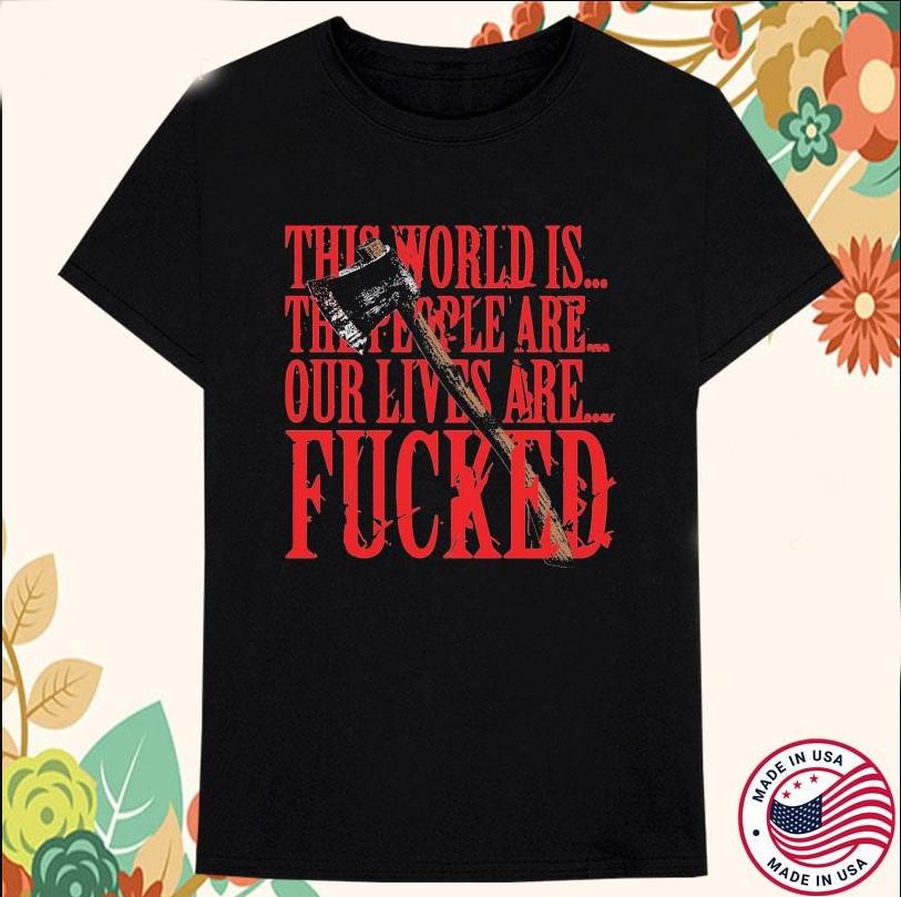 

Paleface Swiss Ax This World Is The People Unisex T-shirt S-5XL Unisex T-Shirt M