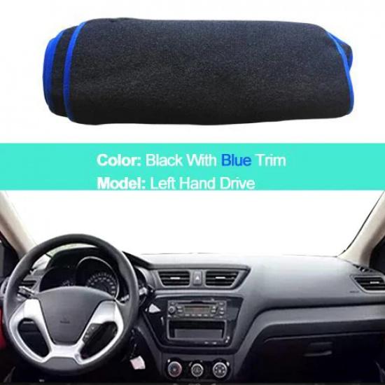 Car Dashboard Cover For Russia Kia Rio 3 2012 2013 2014 2015 2016 2017 Dash Mat Pad Carpet Dashmat Sun Shade Pad Car Styling