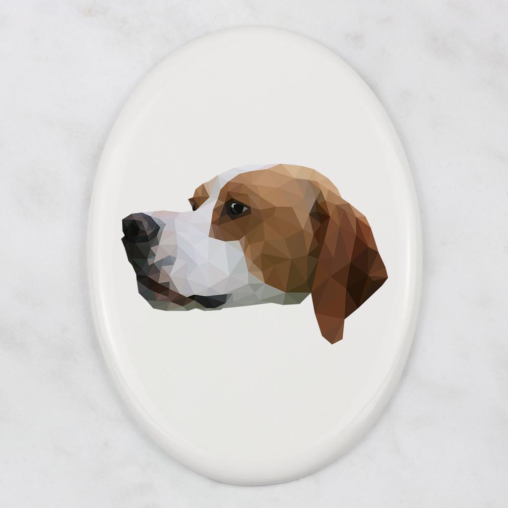 Pointer -Płytka Ze Zdjęciem I Napisem Geometryczna Marki Art-Dog