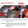 Gas Stove Scraper and Steel Wire Brush for Thorough Kitchen Cleaning