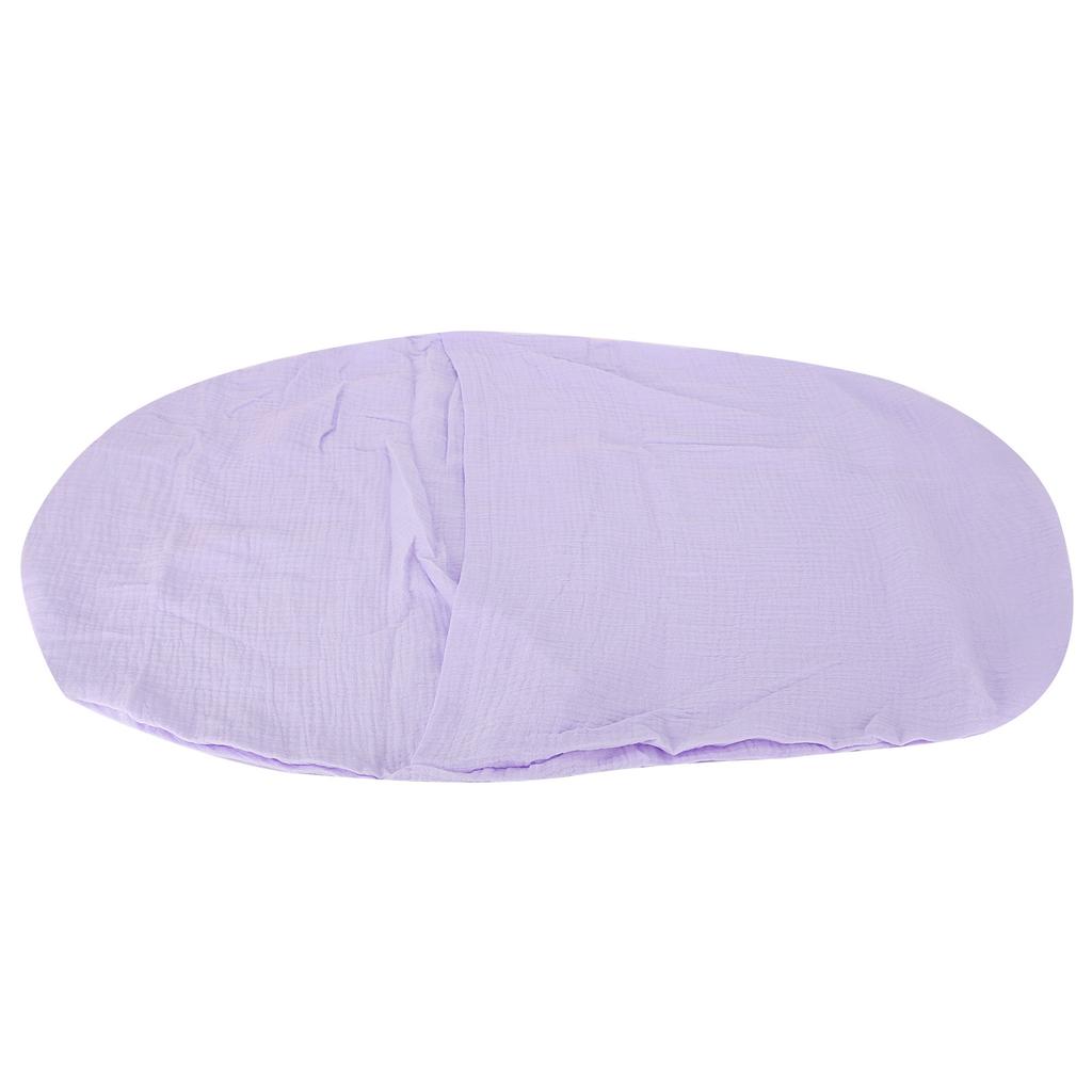 Newborn Lounger Cover Breathable Travel Portable Infant Lounger Removable SlipcoverLight Purple