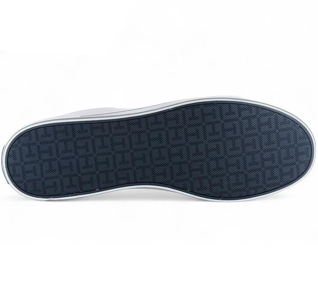 Tommy Hilfiger נעלי סניקרס גברים קנבס לבן FM0FM00596-100 מקורי