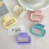 Cream, Small, Less Hair Clips, Shark Clips, Hairpins, Simple Clips On The Back Of The Head, Hair Accessories, Headgear.
