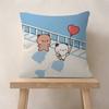 Cartoon Bubu And Dudu Personalized Picture Text Home Decorative Pillows Household Gifts 45X45Cm