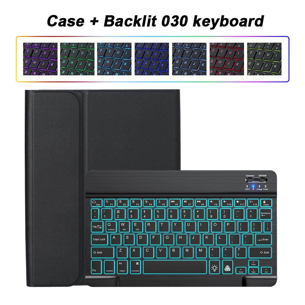 For Samsung Galaxy Tab A9 Plus 11 inch Case, Keyboard Case for Samsung Galaxy Tab A9+ 11 inch SM-X210/X216/X218