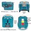 200W Power Inverter For Makita/Dewalt/Milwaukee/Bosch 18V To AC 120/220V Battery Inverter with USB And Type-C ,LED Light