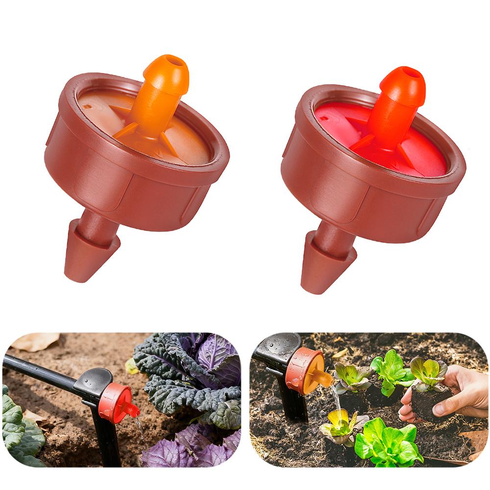 50Pcs 12L16L Steady Flow Dripper Pressure Compensation Drip Emitters Garden Agriculture Greenhouse Drip Irrigation Nozzle