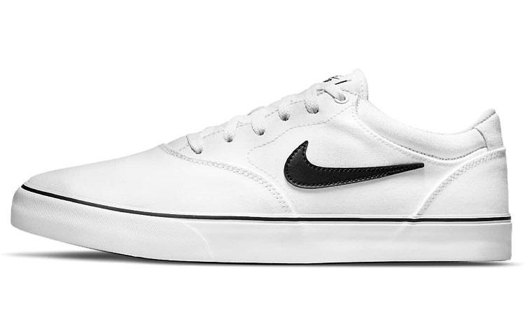 Nike Chron 2 Canvas Sb  White Black  DM3494-100 40.5