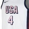 New Nike Basketball 2024 Swingman Player Jersey Basketball Jersey Unisex White 201930-857