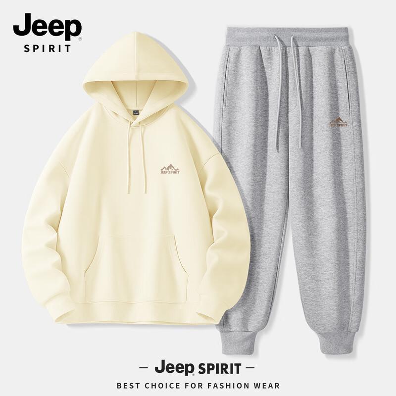 Мужской спортивный комплект: свободная толстовка и джоггеры JEEP SPIRIT M