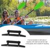 2Pcs Deck Kayak Rope Rack Kayak Rope Frame Cleat Hardware Nylon Boats Kayak Canoes Cleat Fixed Stand Easily to Install