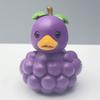 Fruit Duck Figurine Peach Pineapple Grape Strawberry Banana Resin Statue Sculpture Home Office Decoration Ornament