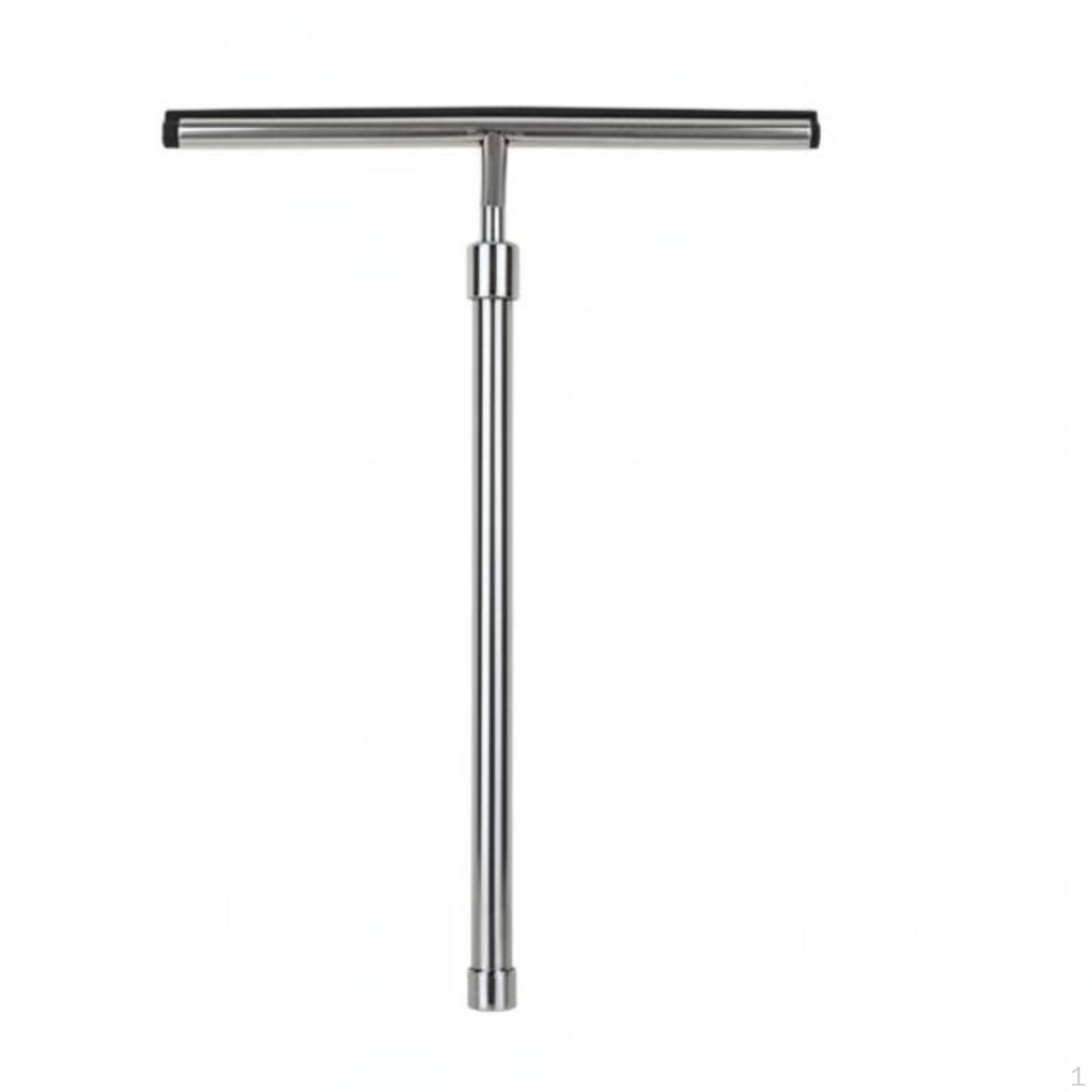 Extendable Window Squeegee MultiSurface Stainless Steel Glass Wiper Streak with Extension