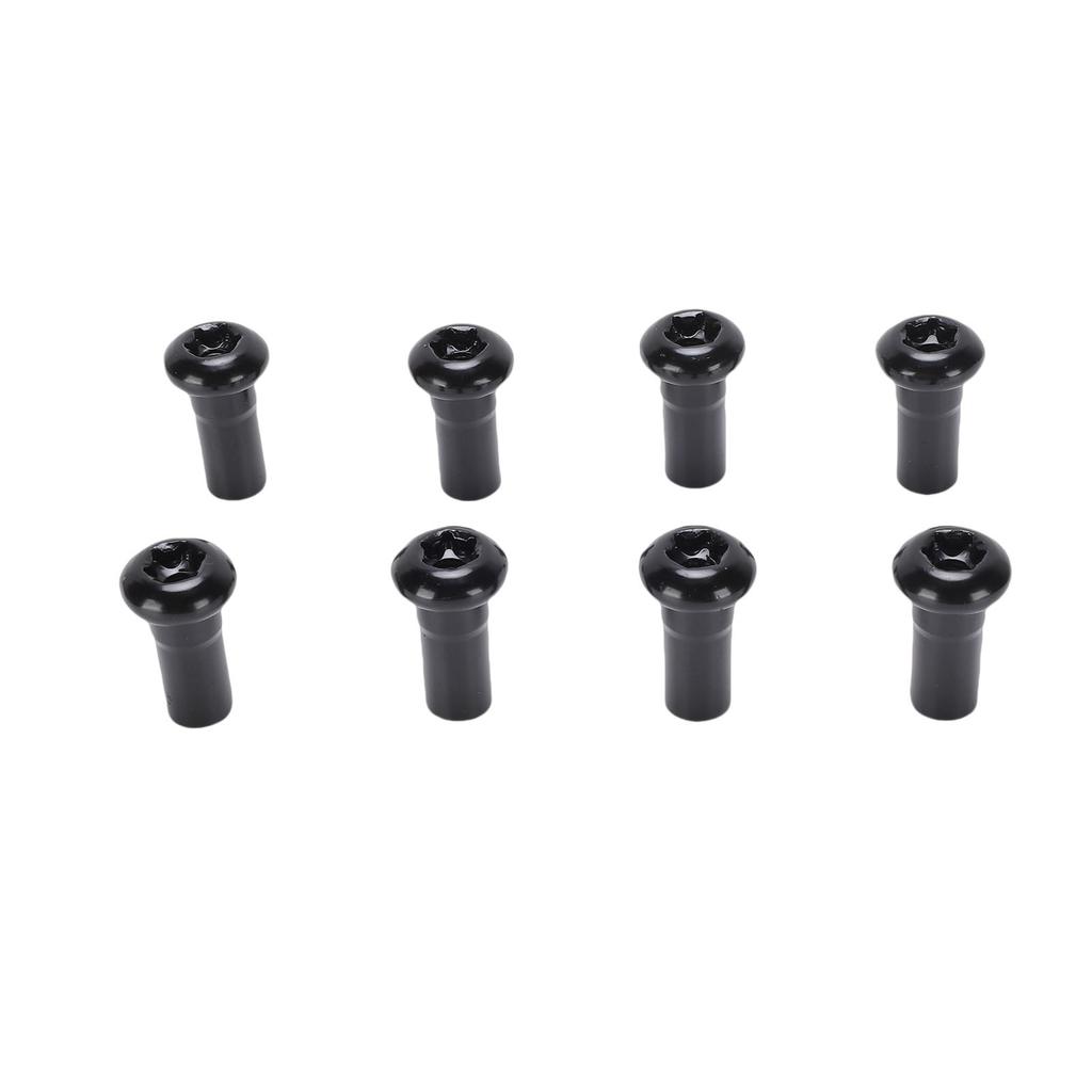 8PCS Door Hinge Nuts Replacement Screws Heavy Duty Steel Replacement for Jeep Wrangler JL JLU Sport Sahara Freedom