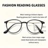+100~+400 Reading Glasses for Women High Definition Fashionable and High-end Readers Anti-Fatigue High Definition