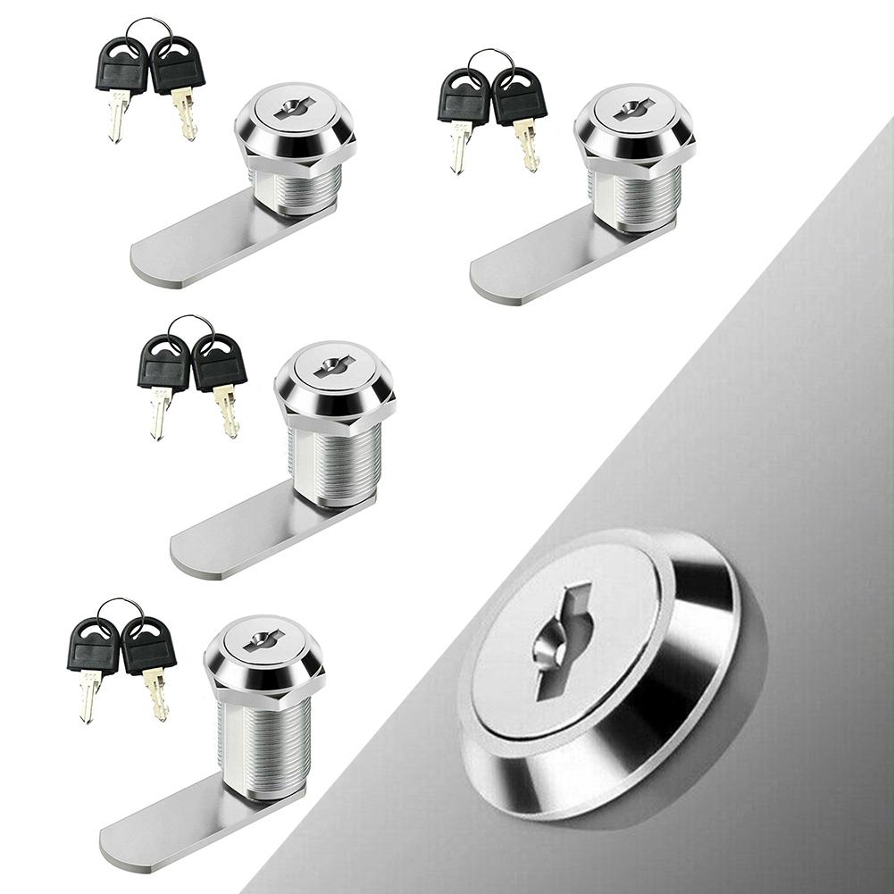 16/20/25/30mm Cam Lock Security Lock Door Mail Box Furniture Locker Drawer Cabinet Locks With 2 Keys For Office Desk Letter Box