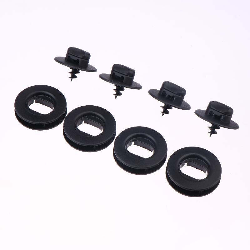 2/4 Set Clip di Fissaggio Tappetino Pavimento Per Vite Sedile Foro Ovale Rotazione Twist Lock Fibbia di Presa Clip Hx1019Hx139 3D0864851B41 3D0061795B41
