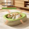 All-Season Waterproof Dog House Mat - Washable & Tear-Resistant Bed for Medium/Small Dogs