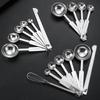 Stainless Steel Measuring Cups and Spoons Set for Baking and Cooking