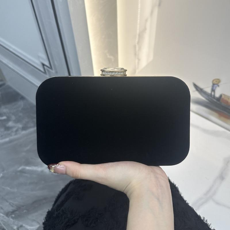 New celebrity with cheongsam dinner bag evening dress clutch bag diamond-encrusted suede bag women's portable messenger bag