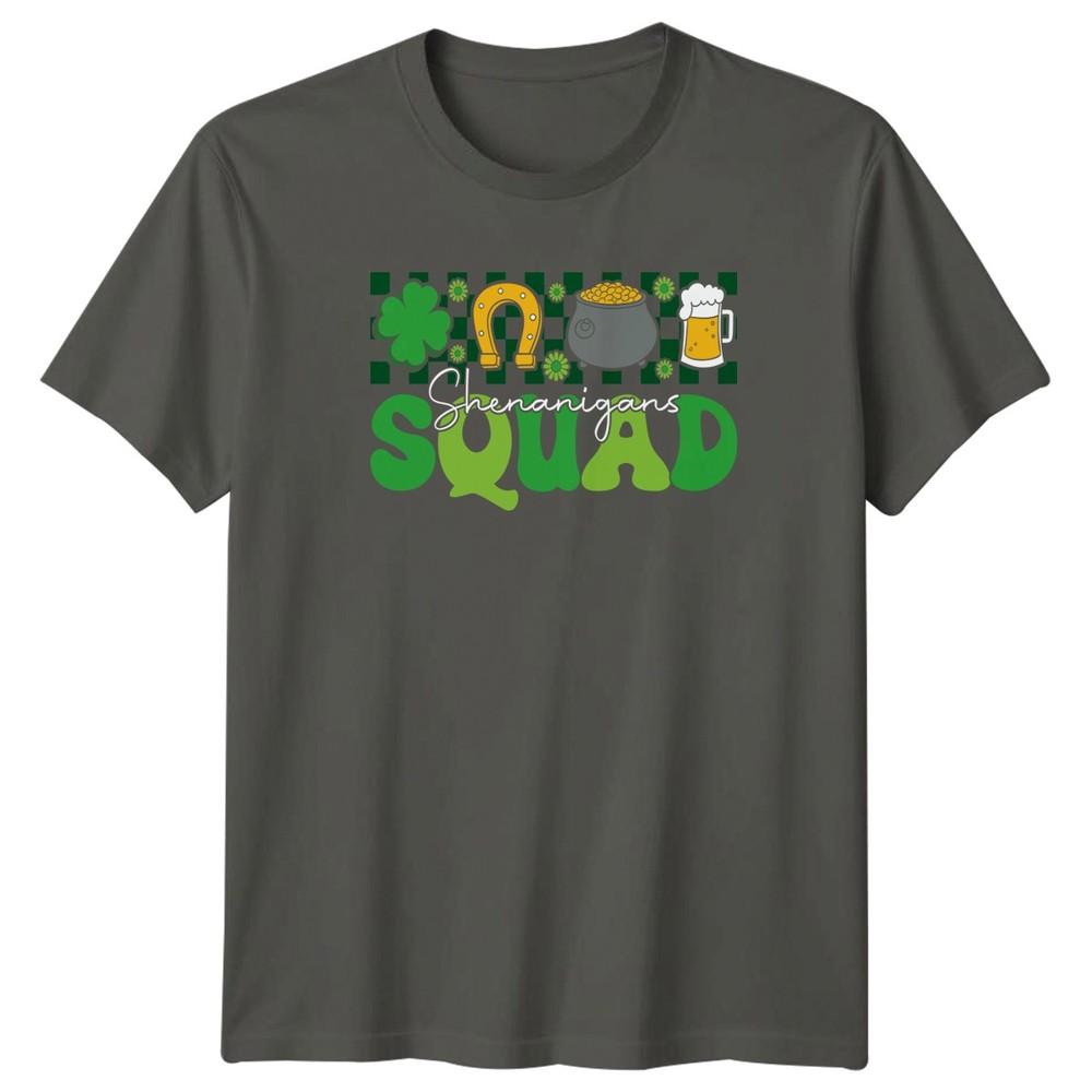 Shenanigans Squad TShirt Irish Drinking St Patricks Day Gift For Him And Her S