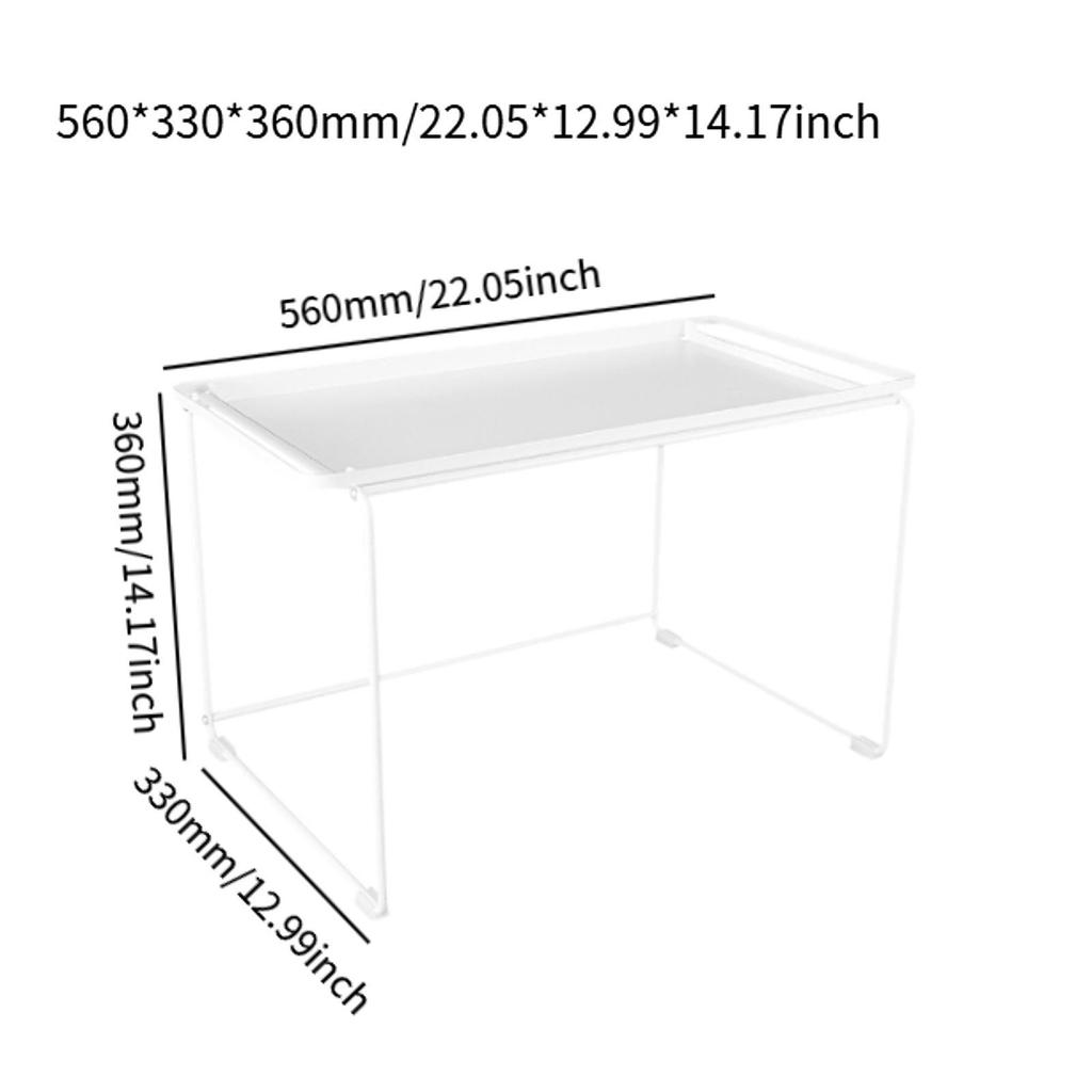 Microwave Oven Shelf Cabinet Storage Rack with Tray Appliance Stand