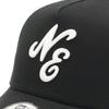 New Era Kids Mesh Cap 9FORTY-A NE Logo Black YOUTH52-56cm YTH940AFTR NELOGO BLK WHI 25J