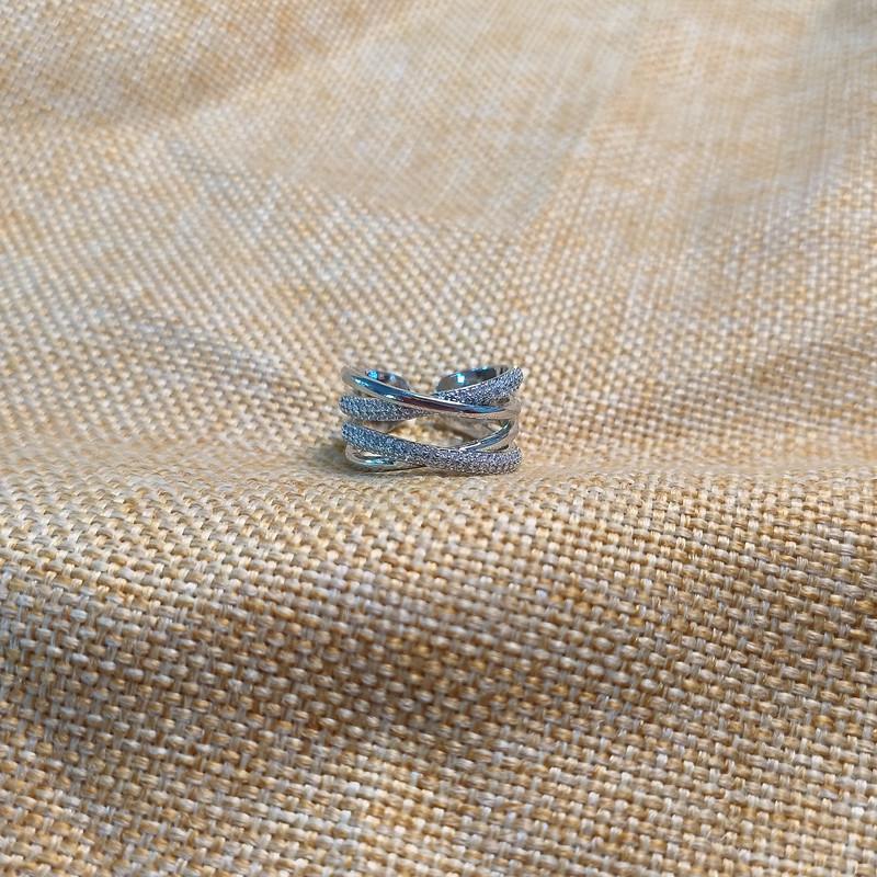 Lindon clássico liga de cobre anel de zircão feminino joias promessa de casamento presente de festa