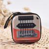 Player Pattern Small Wallet Earphone Cable Storage Bag Coin Purse Cute Cartoon Change Zipper Pocket