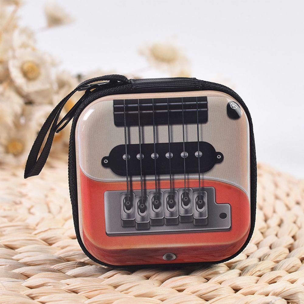 Player Pattern Small Wallet Earphone Cable Storage Bag Coin Purse Cute Cartoon Change Zipper Pocket