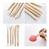 30-Piece Polymer Clay and Pottery Tool Set for Sculpture and Carving