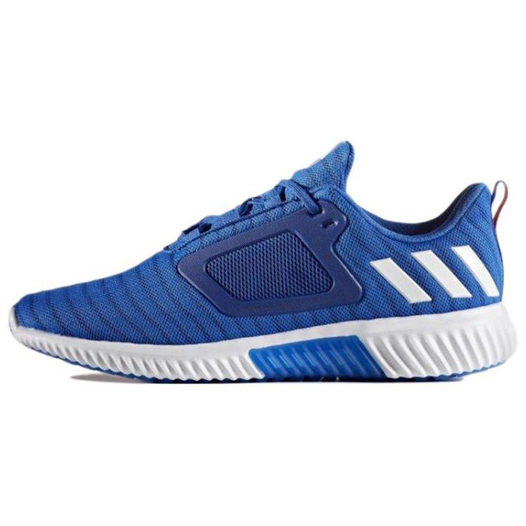 Adidas Climacool Vent Comfortable Round Toe Durable Breathable Low Top Running Shoes Men Sneaker Sky-Blue BA8982