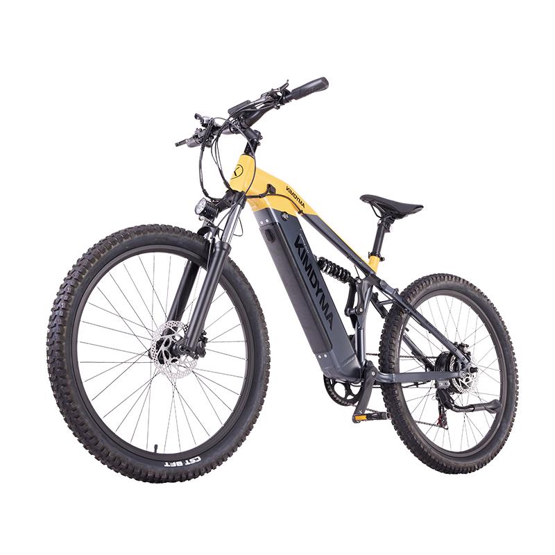 KIMDYMA M1 Fully-Suspension Elektrofahrrad mit 48V 20Ah Akku gelb