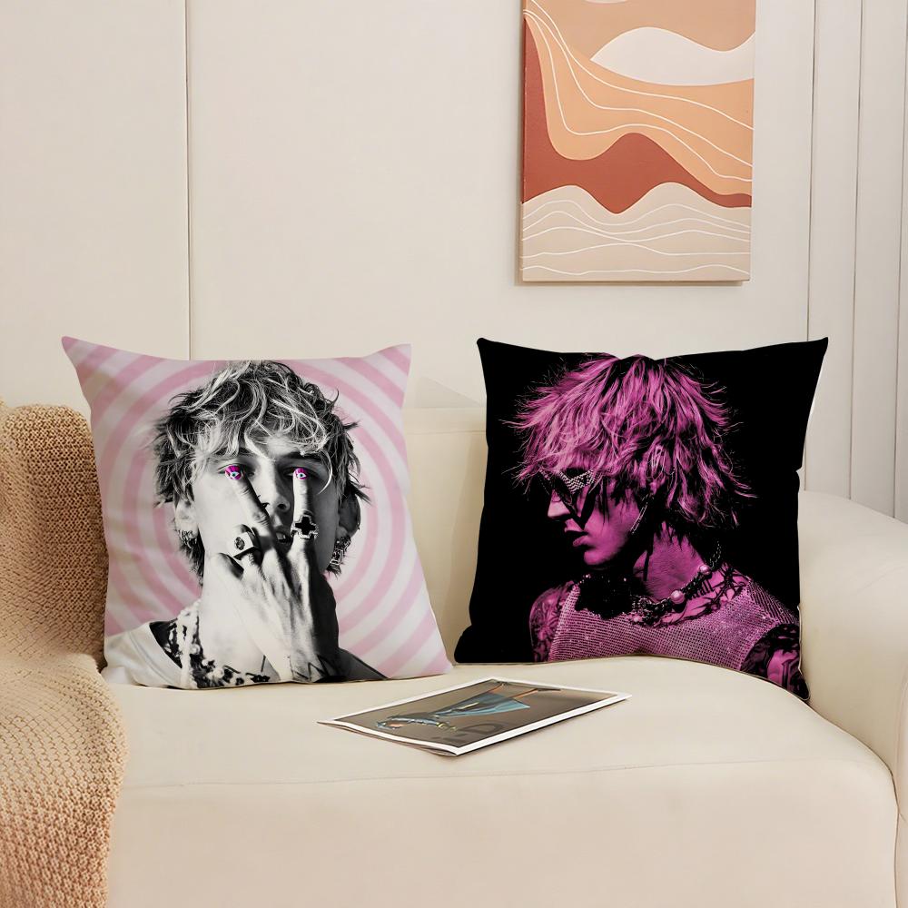 Mgk Colson Baker Machine Gun Kelly-Y Pillow Case Comfort Sofa Bed Silky Elegant Invisible Zipper Decorative Cushion Cover