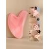 2pc Set Of Pink Facial Gua Sha Massager Tool, Body Massage Roller For Meridians Scraping, Facial Beauty Lifting Massager