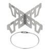 Lixada Titanium Alcohol Stove Rack Cross Stand Outdoor Camping Stove Stand Support Rack