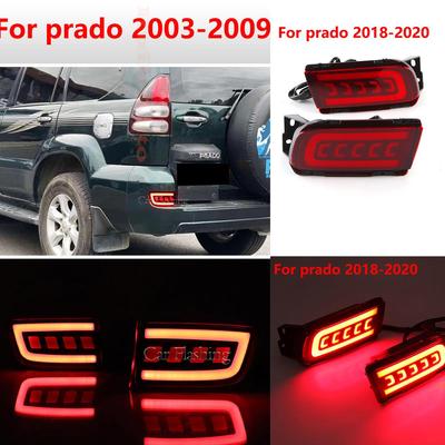 Ruili311 Pro Toyota Land cruiser Prado 120 Series LC120 FJ120 2003- 2700 Zadní světlo zadního nárazníku Stop Brzdová Směrovka