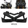 Motorcycle Downforce Naked Frontal Spoilers Winglet Aerodynamic Wing Front Spoiler Kit for Yamaha MT-09 MT09 SP 2017-
