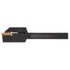 A84E-10Pcs Mgmn200 Carbide Inserts Golden Blades + 1Pc Mgehr1010-2 Turning Tool Holder Boring Bar With Wrench