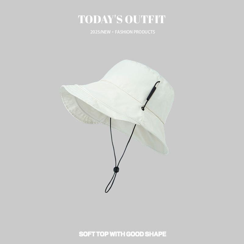 

Корейская версия новой весенне-летней панамы для женщин, повседневная и универсальная летняя тонкая уличная шляпа для защиты от солнца One size